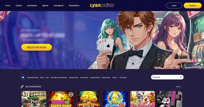 Lysa Casino Login